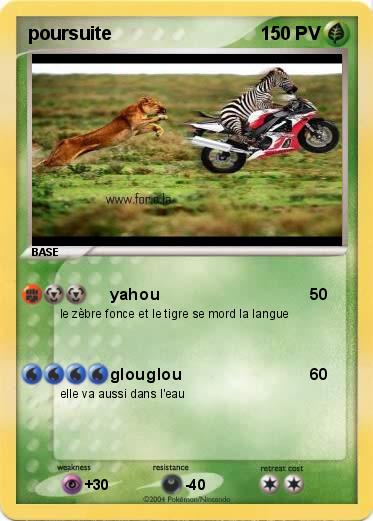Pokemon poursuite