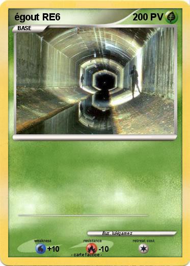 Pokemon égout RE6