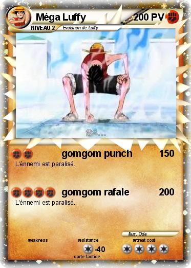 Pokemon Méga Luffy