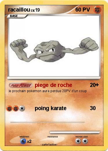 Pokemon racaillou