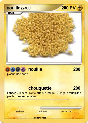 Pokemon nouille