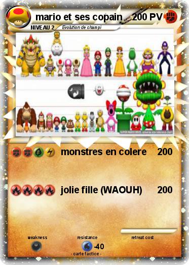 Pokemon mario et ses copain