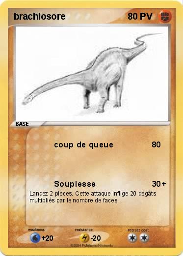 Pokemon brachiosore