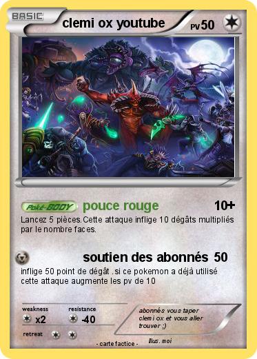 Pokemon clemi ox youtube