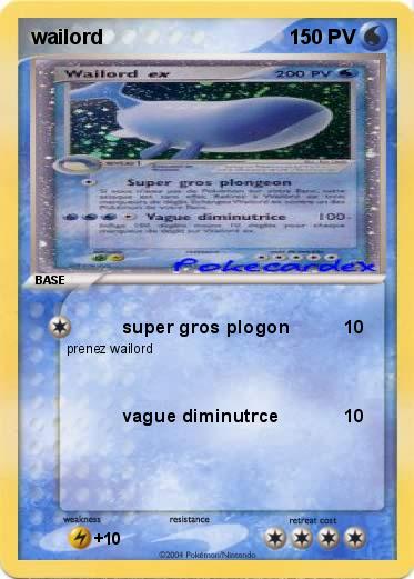 Pokemon wailord