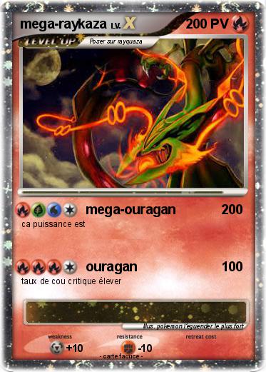 Pokemon mega-raykaza