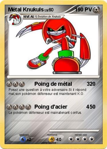 Pokemon Métal Knukuls