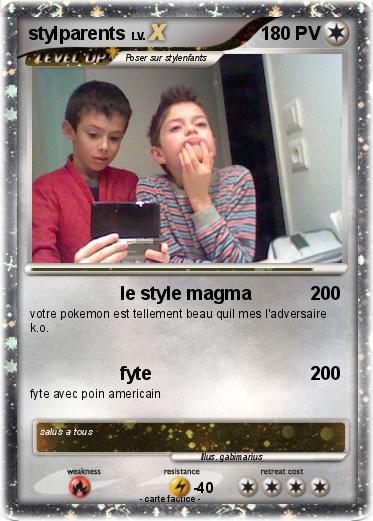 Pokemon stylparents