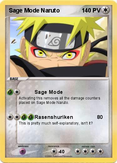 Pokemon Sage Mode Naruto