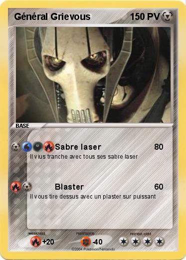 Pokemon Général Grievous