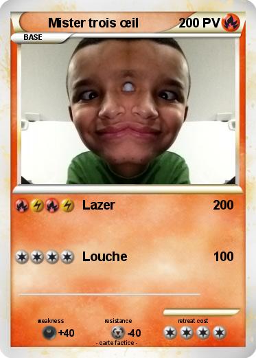 Pokemon Mister trois œil