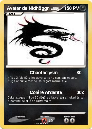 Pokemon Avatar de Nidhöggr
