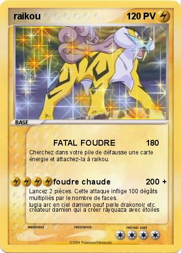 Pokemon raikou