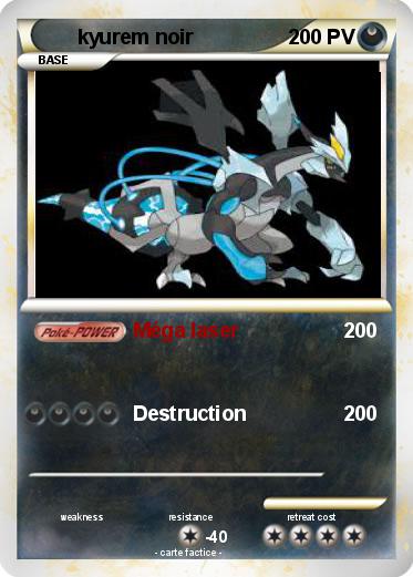 Pokemon kyurem noir