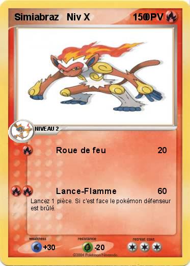 Pokemon Simiabraz   Niv X                     0