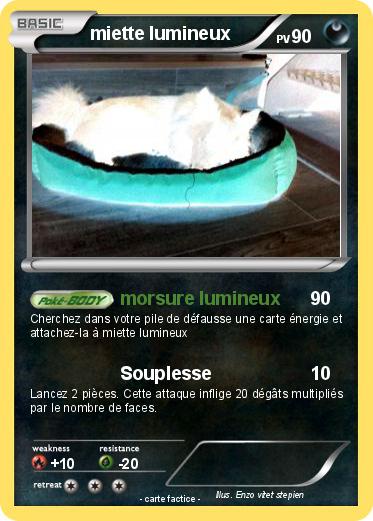 Pokemon miette lumineux