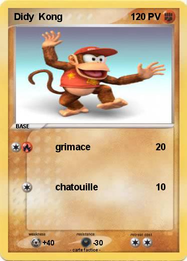 Pokemon Didy  Kong