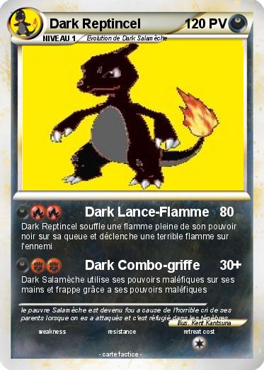 Pokemon Dark Reptincel