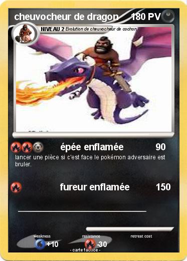 Pokemon cheuvocheur de dragon