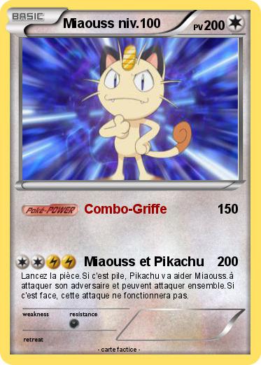 Pokemon Miaouss niv.100