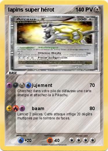 Pokemon lapins super hérot