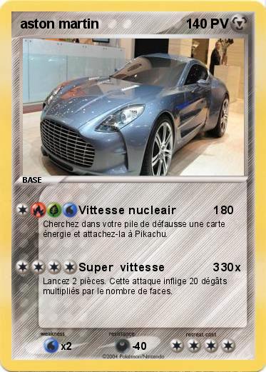 Pokemon aston martin