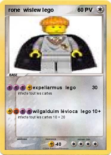 Pokemon rone  wislew lego