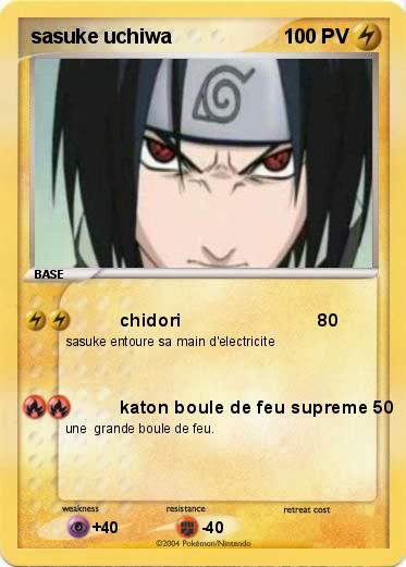 Pokemon sasuke uchiwa
