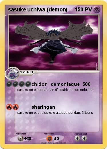 Pokemon sasuke uchiwa (demon)