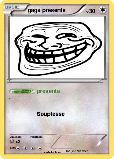 Pokemon gaga presente