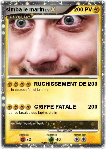 Pokemon simba le marin