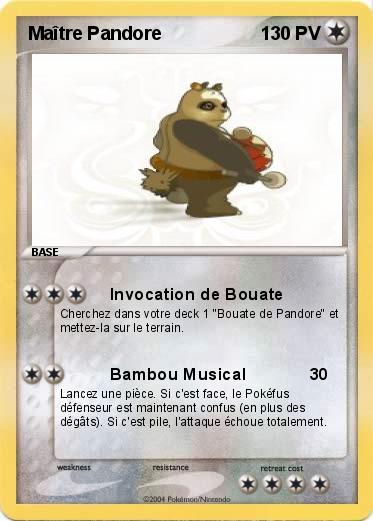 Pokemon Maître Pandore