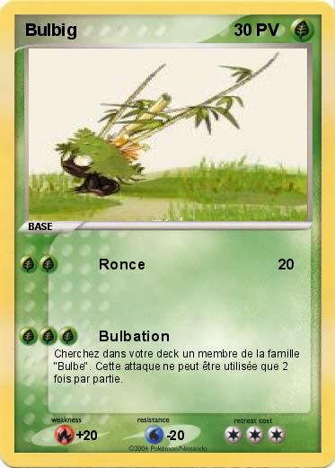 Pokemon Bulbig
