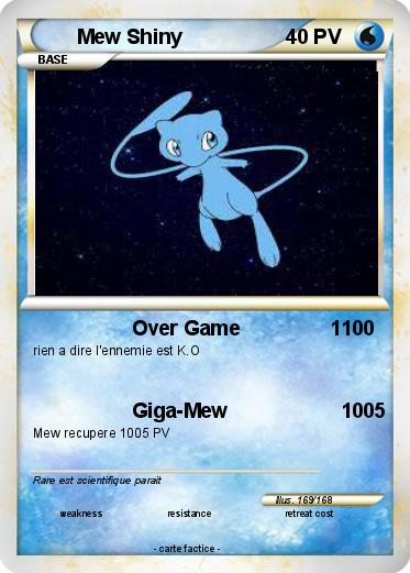 Pokemon Mew Shiny