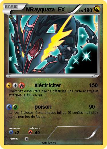 Pokemon MRayquaza  EX