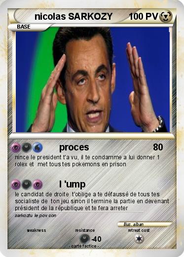 Pokemon nicolas SARKOZY