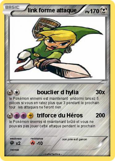 Pokemon link forme attaque