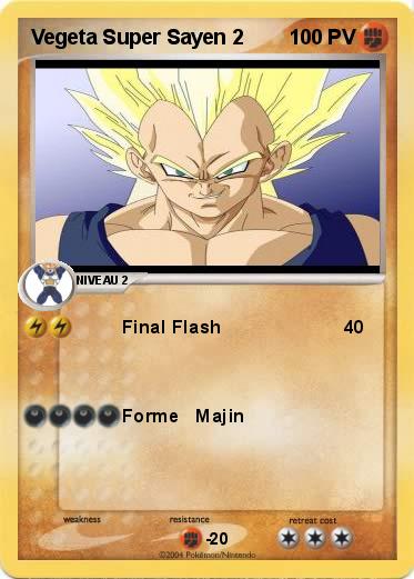 Pokemon Vegeta Super Sayen 2