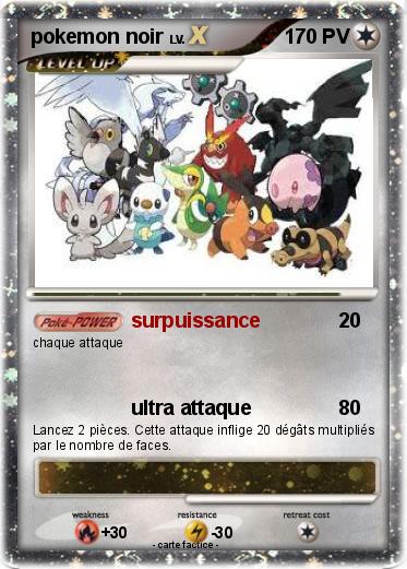 Pokemon pokemon noir
