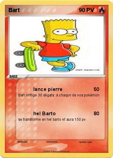 Pokemon Bart