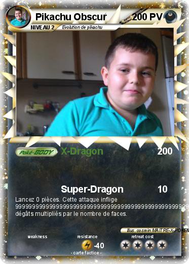 Pokemon Pikachu Obscur