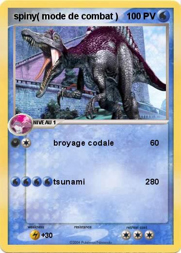 Pokemon spiny( mode de combat )