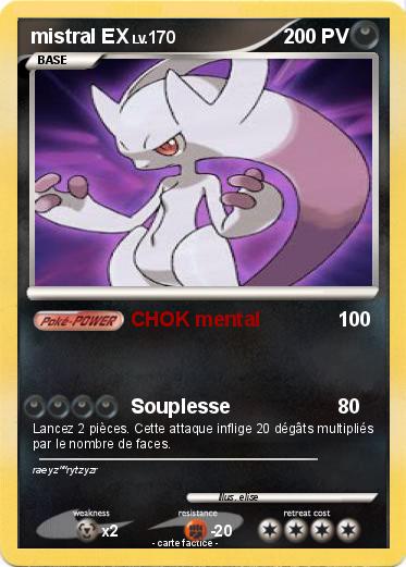 Pokemon mistral EX