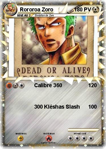 Pokemon Rororoa Zoro