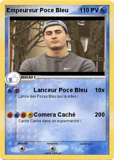 Pokemon Empeureur Poce Bleu