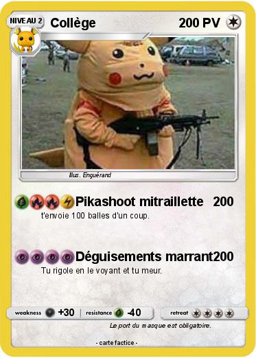 Pokemon Collège