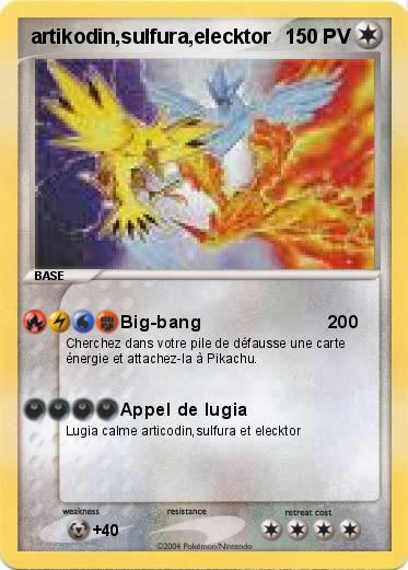Pokemon artikodin,sulfura,elecktor