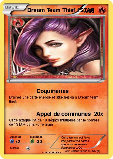 Pokemon Dream Team Thief 1STAR