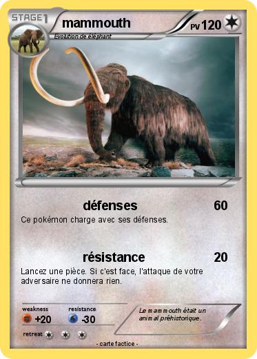 Pokemon mammouth