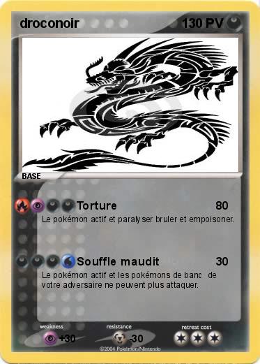 Pokemon droconoir